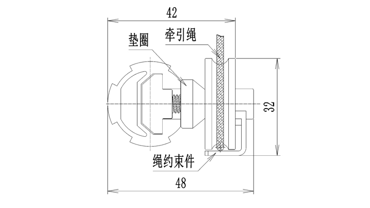 U槽滑轮与T型滑块3套件尺寸