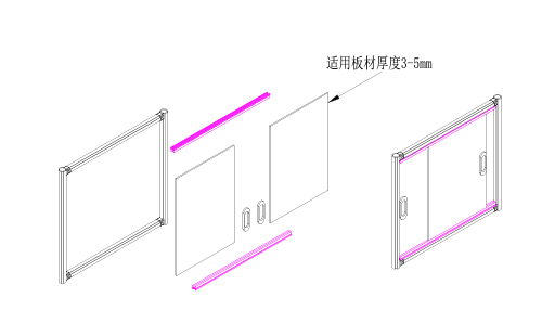 新品发布：双滑道槽